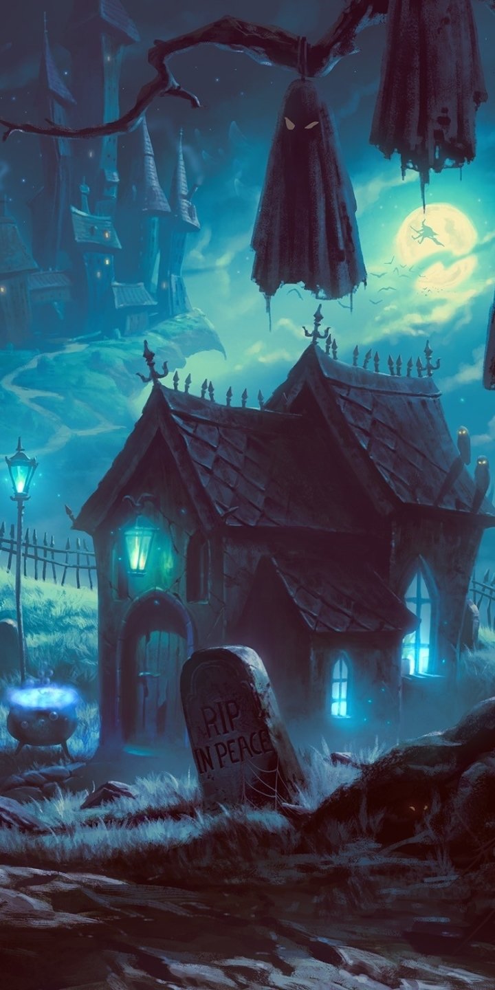 Download Holiday Halloween Phone Wallpaper