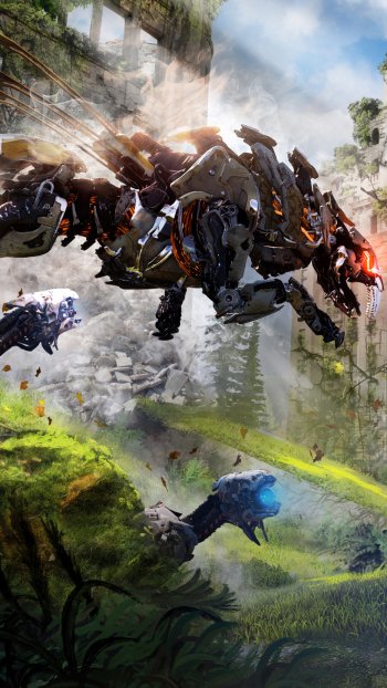 video game Horizon Zero Dawn Phone Wallpaper