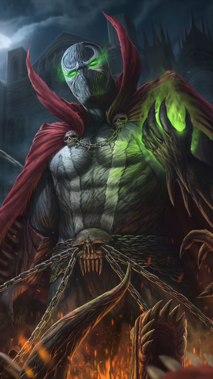 Spawn Phone Wallpaper by Oliver Devera
