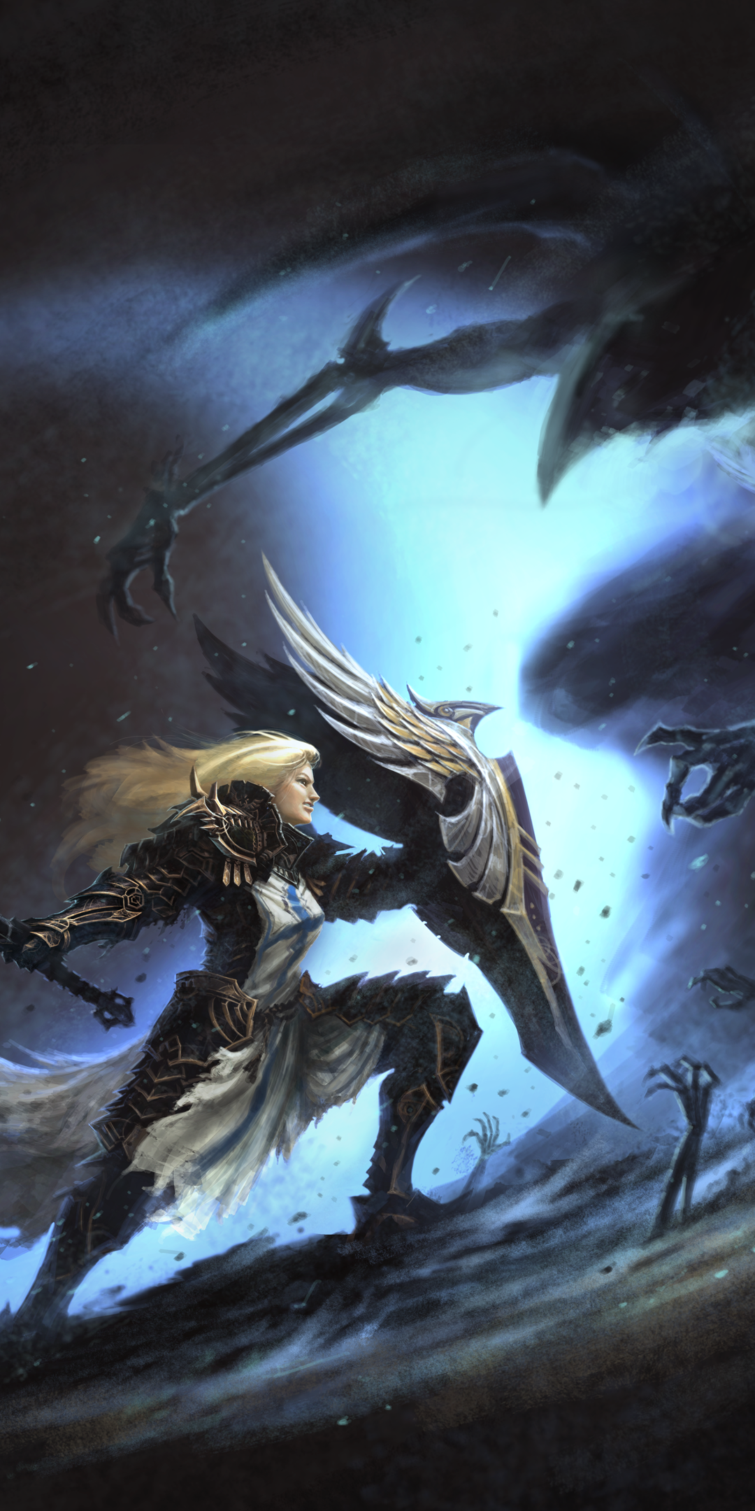 Diablo III: Reaper Of Souls Phone Wallpaper by VNC-Children