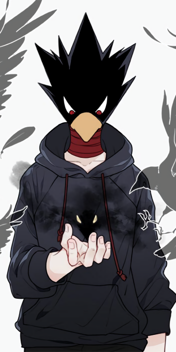Fumikage Tokoyami Anime My Hero Academia Phone Wallpaper