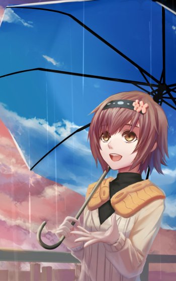 umbrella Hinami Fueguchi Anime Tokyo Ghoul Phone Wallpaper