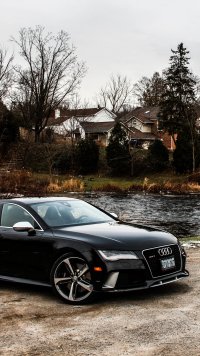 Auditography - Unique Audi photography - My my my, what a view! The  gorgeous widebody RS7-R ABT with the carbon aero kit, looking out on one of  my favorite locations, Plansee in