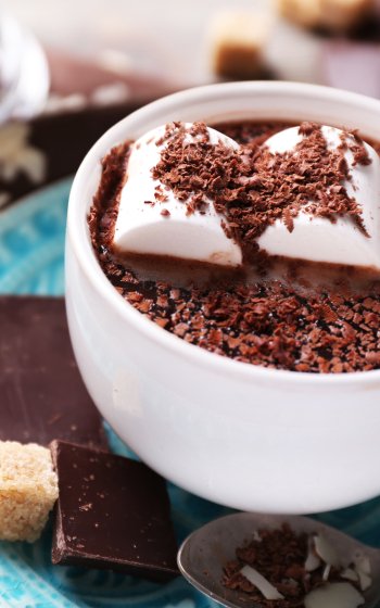 chocolate marshmallow cup sugar food drink Phone Wallpaper
