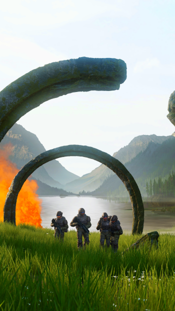 soldier Halo video game Halo Infinite Phone Wallpaper