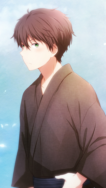 Hōtarō Oreki Anime Hyouka Phone Wallpaper