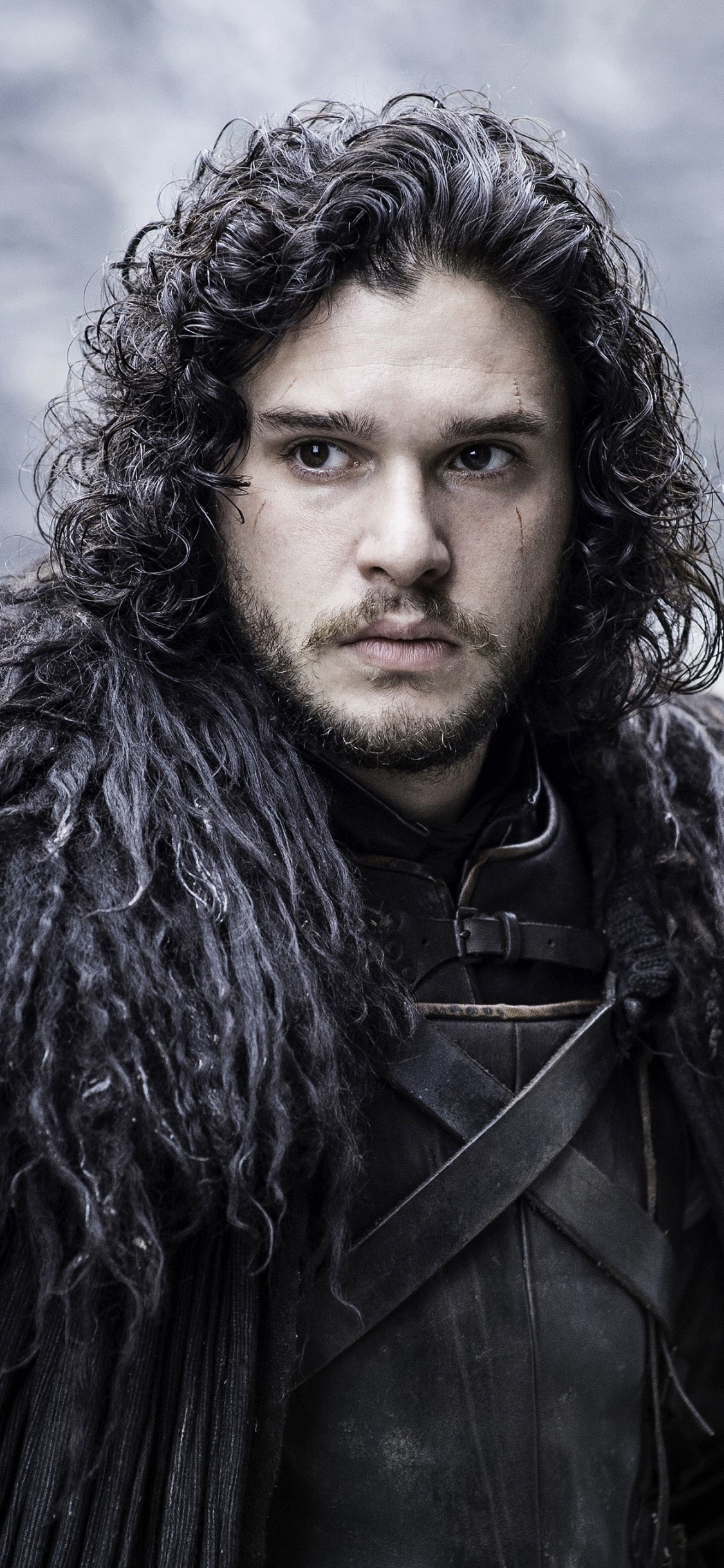 Download Jon Snow Kit Harington TV Show Game Of Thrones Phone Wallpaper ...