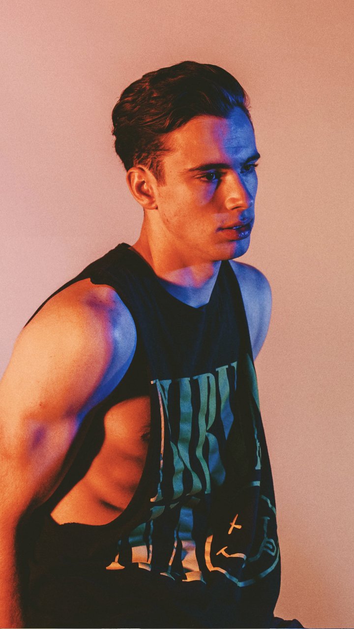 Download Man Model Phone Wallpaper