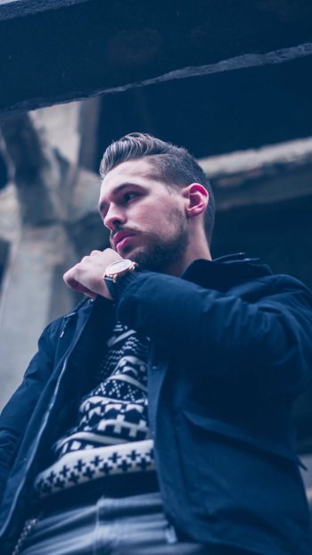watch man model Phone Wallpaper