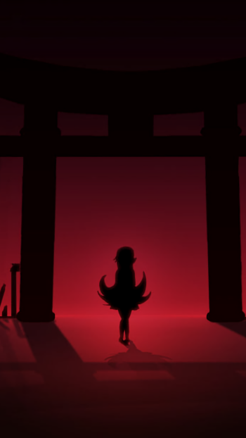 Shinobu Oshino Anime Monogatari (Series) Phone Wallpaper