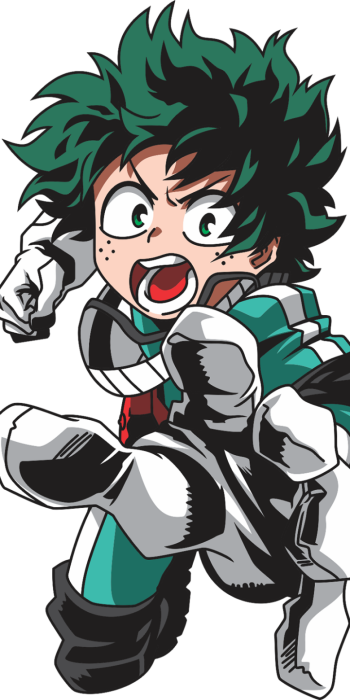 Izuku Midoriya Anime My Hero Academia Phone Wallpaper