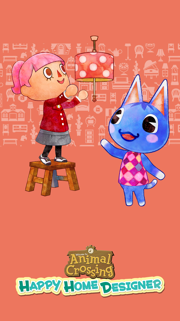 Animal Crossing: Happy Home Designer Phone Wallpaper