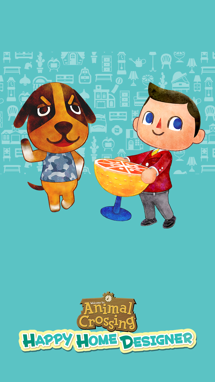 Animal Crossing: Happy Home Designer Phone Wallpaper