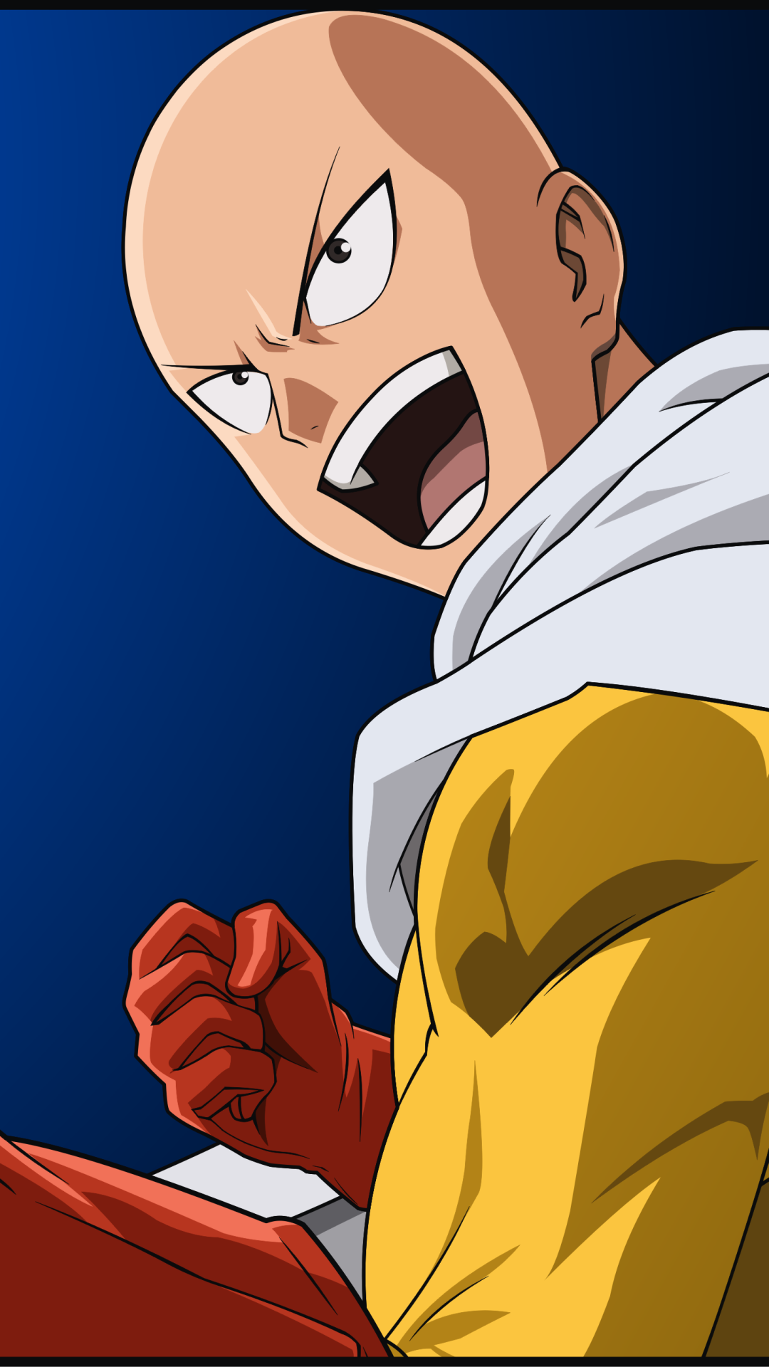 Saitama (One-Punch Man) Phone Wallpapers