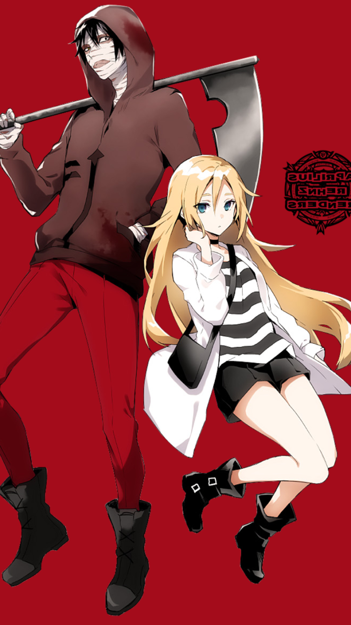 Angels Of Death Phone Wallpaper - Mobile Abyss