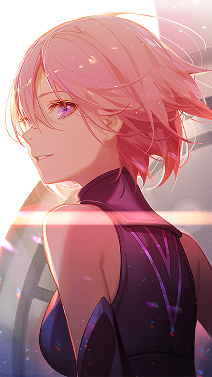 Download Shielder (Fate/Grand Order) Mashu Kyrielight Anime Fate/Grand Order Phone Wallpaper