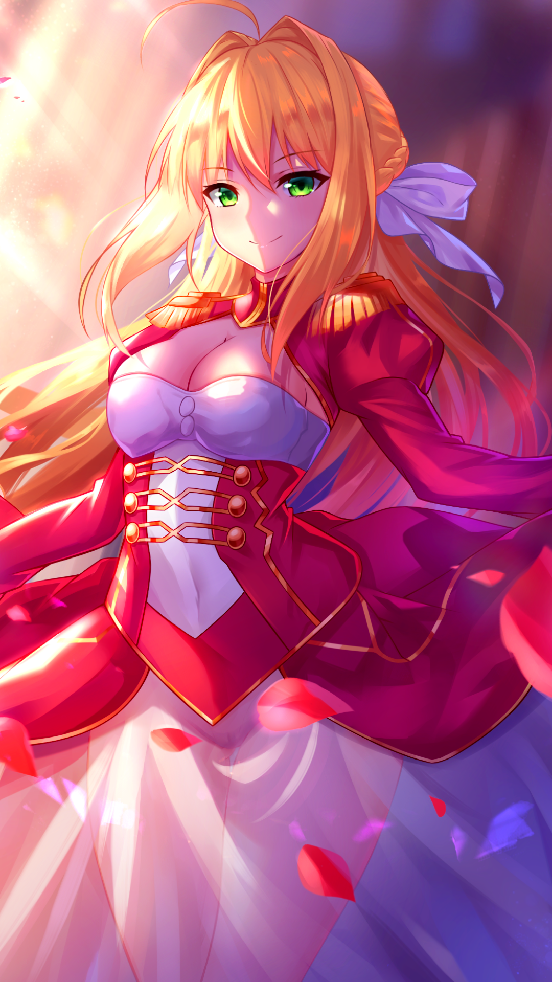 Anime Fate/Extra Phone Wallpaper by Black Fire