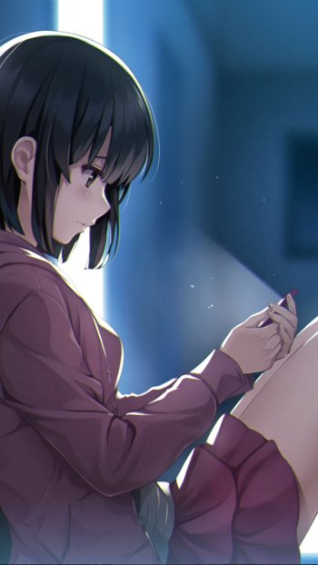 Megumi Katō Anime Saekano: How to Raise a Boring Girlfriend Phone Wallpaper