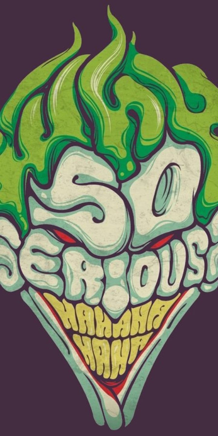 Download Comic Joker Phone Wallpaper