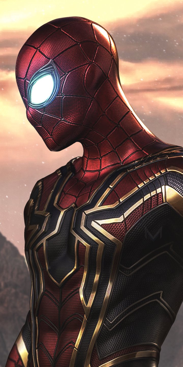 Download Iron-Spider Spider Man Movie Avengers: Infinity War Phone Wallpaper
