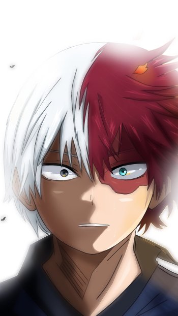  Shoto Todoroki / Enji Todoroki by Amanomoon