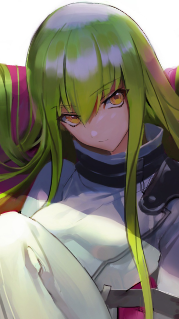 C.C. (Code Geass) Anime Code Geass Phone Wallpaper