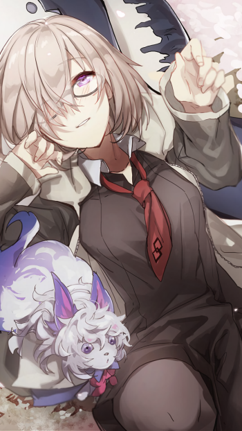 Fou (Fate/Grand Order) Shielder (Fate/Grand Order) Anime Fate/Grand Order Phone Wallpaper