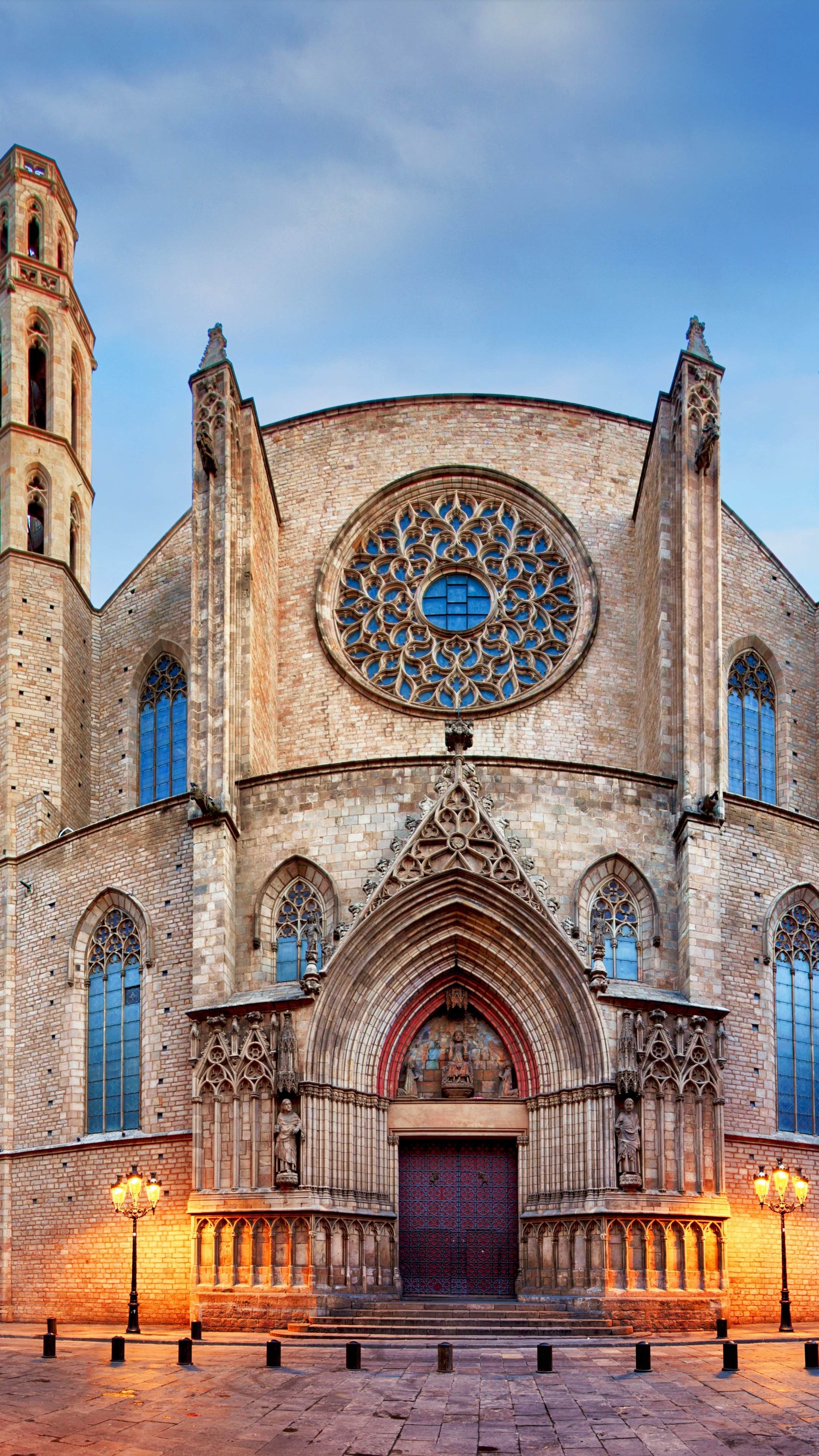 Santa Maria Del Mar Church in Barcelona