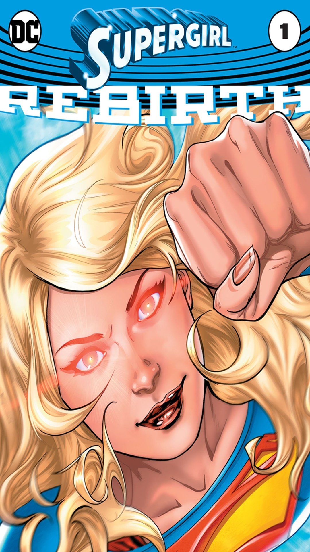 Download Blonde Kara Danvers DC Comics Comic Supergirl Phone Wallpaper