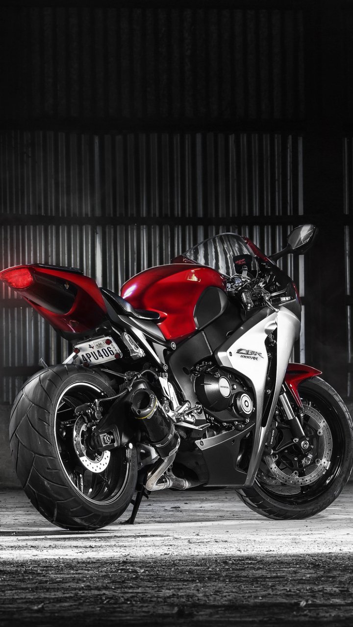 Download Motorcycle Iphone Red Honda Cbr Racer Wallpaper | Wallpapers.com