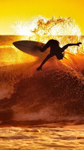 surfing Sports Phone Wallpaper