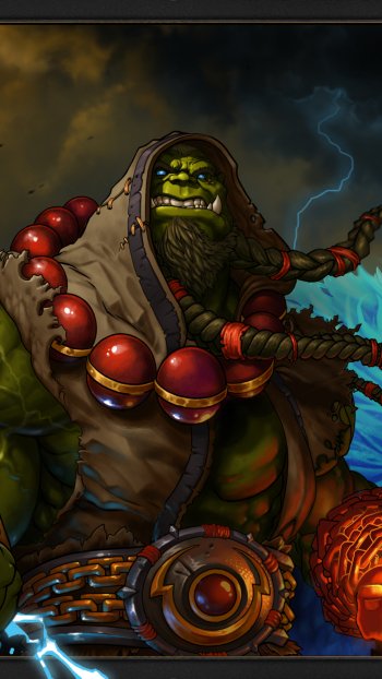 orc Thrall (World Of Warcraft) video game World of Warcraft Phone Wallpaper
