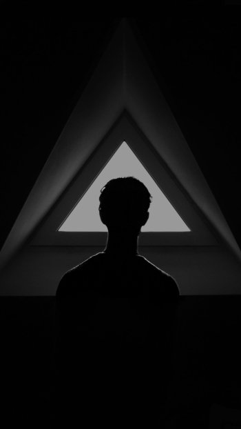 man dark Phone Wallpaper