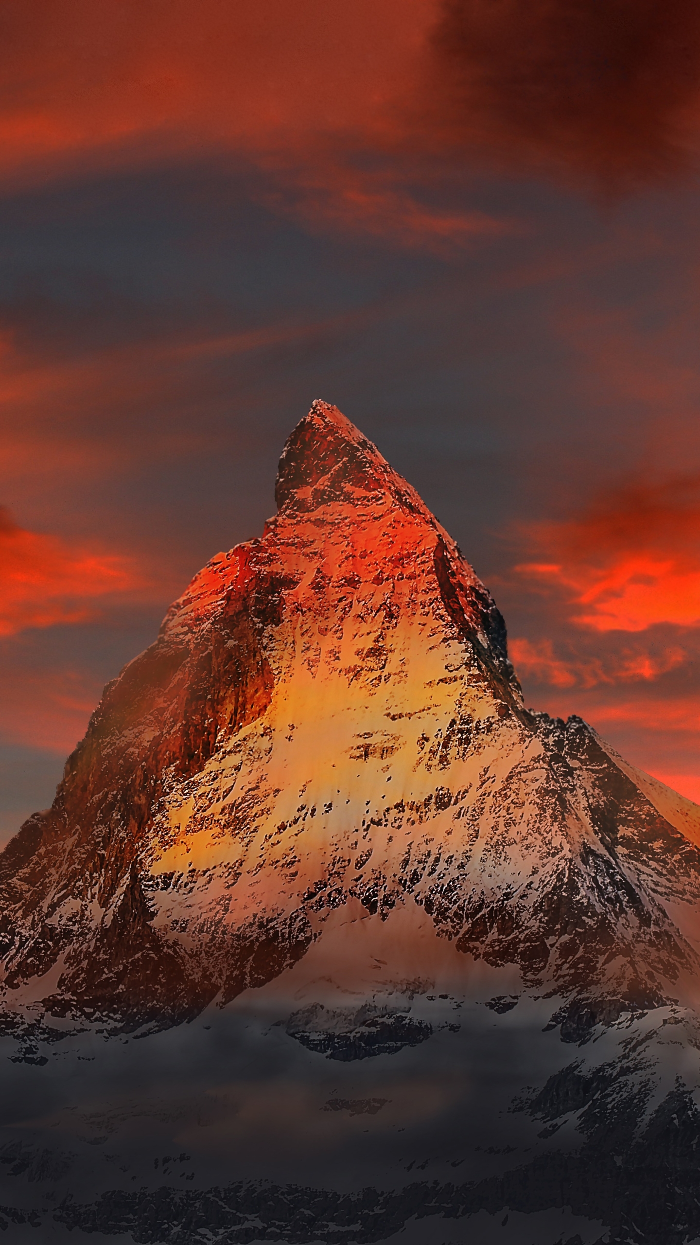 Download wallpaper 2560x1440 matterhorn, mountain, peak, dual wide 16:9  2560x1440 hd background, 16872