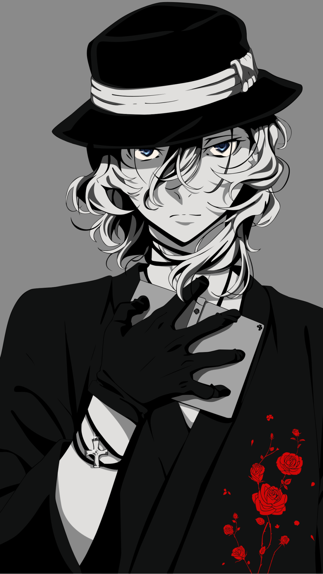 Download Chuuya Nakahara Anime Bungou Stray Dogs Phone Wallpaper