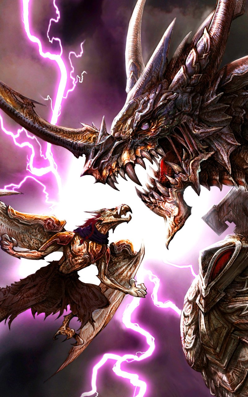 Download Fantasy Dragon Phone Wallpaper