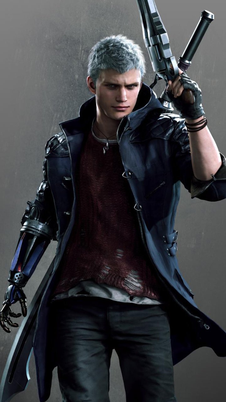 Download Nero (Devil May Cry) Video Game Devil May Cry 5 Phone Wallpaper