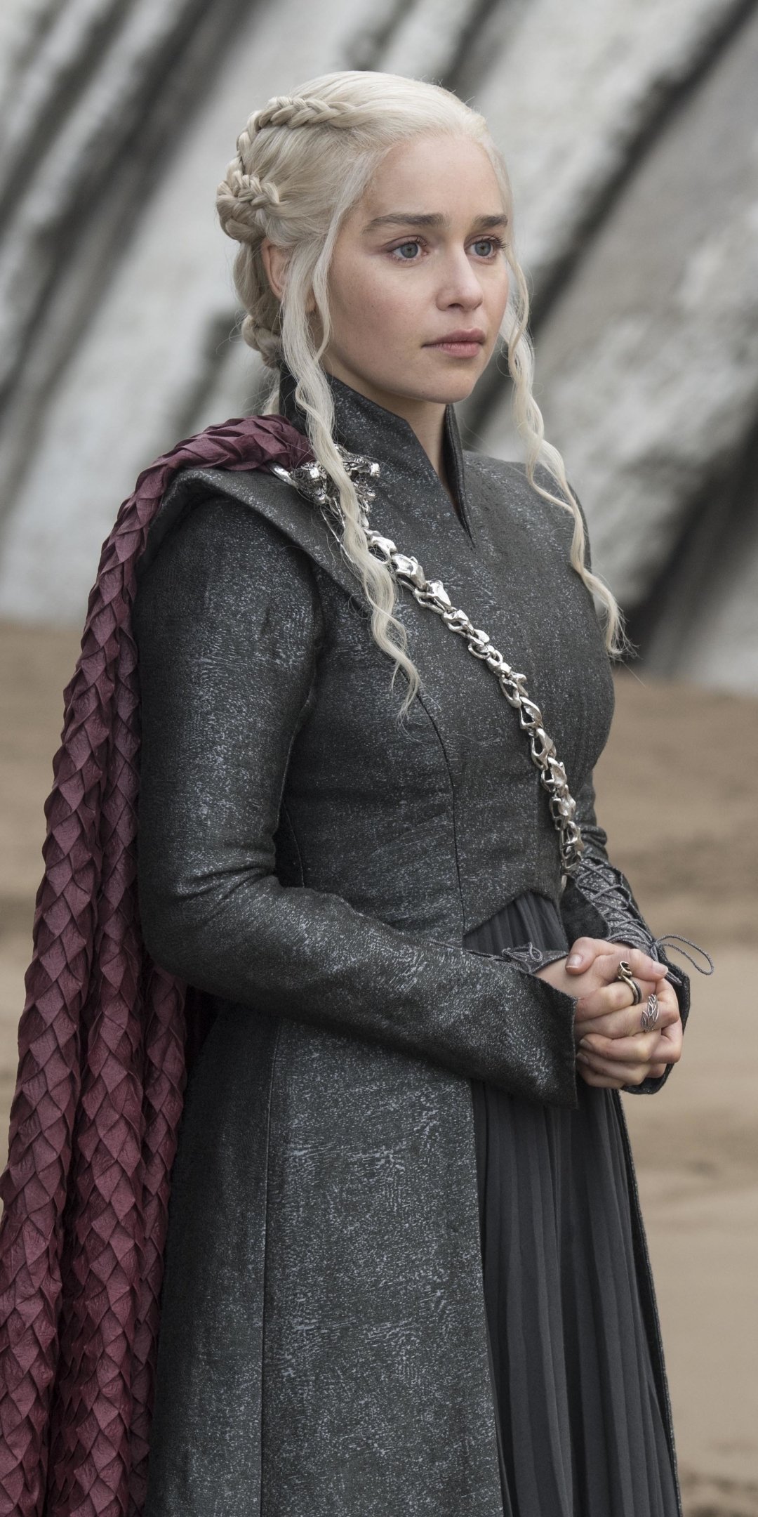 Download Daenerys Targaryen Emilia Clarke TV Show Game Of Thrones Phone Wallpaper