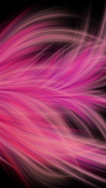  Pink Feather Abstract