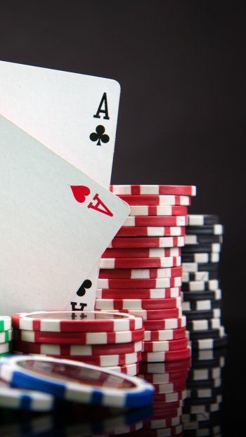 card man made poker Phone Wallpaper