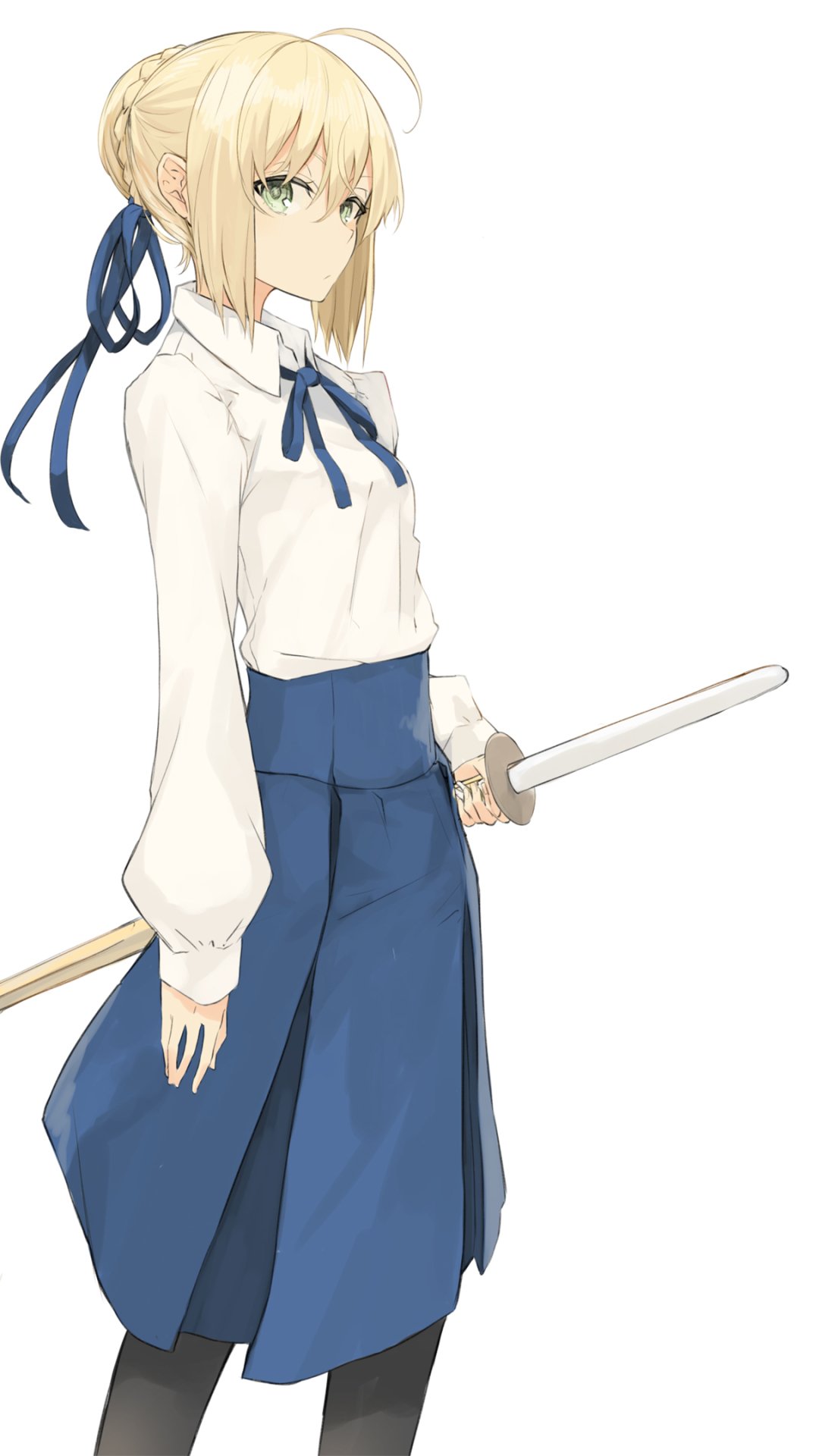 Download Saber (Fate Series) Anime Fate/Stay Night: Unlimited Blade Works Phone Wallpaper