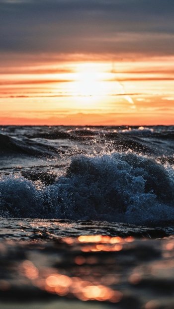 nature wave Phone Wallpaper