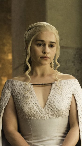 Daenerys Targaryen Emilia Clarke TV Show Game Of Thrones Phone Wallpaper