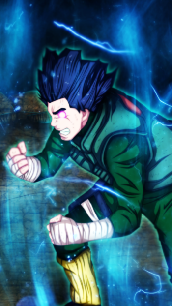 Rock Lee Anime Naruto Phone Wallpaper