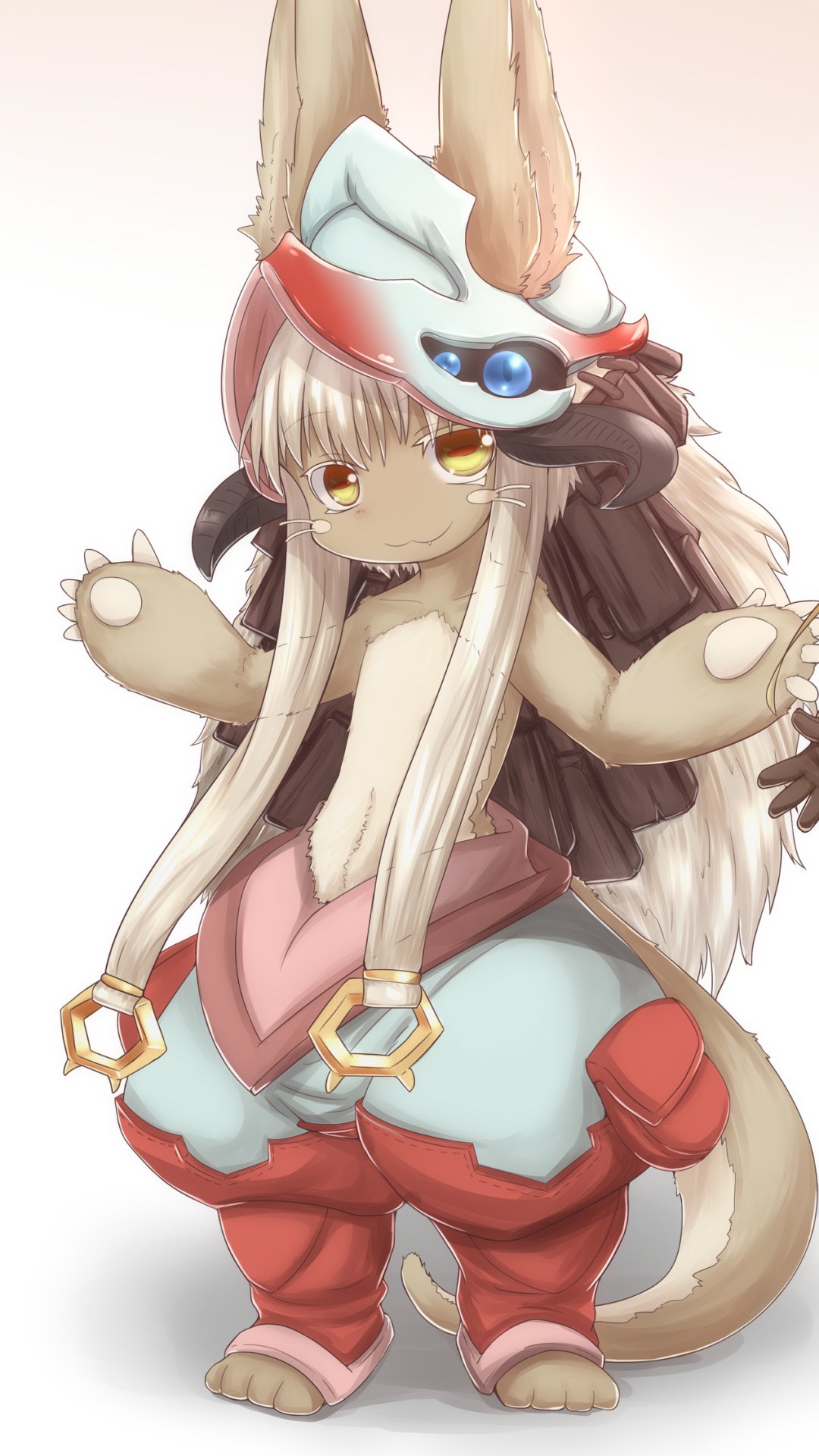Download Nanachi (Made In Abyss) Anime Made In Abyss Phone Wallpaper