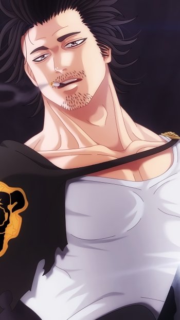 Yami Sukehiro Anime Black Clover Phone Wallpaper