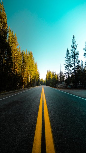man made road Phone Wallpaper
