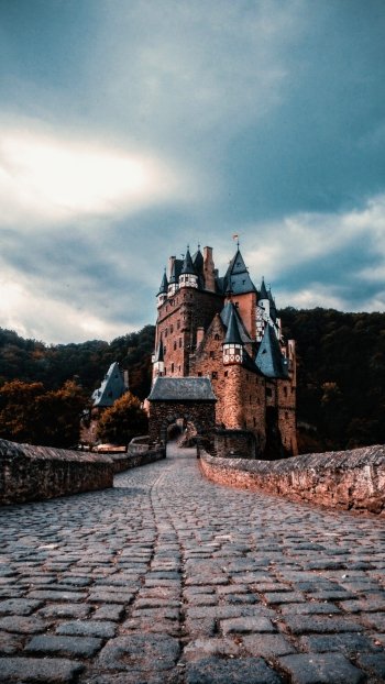 castle man made Eltz Castle Phone Wallpaper