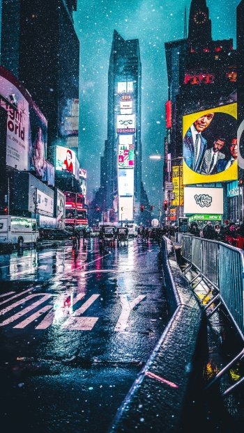 man made New York Phone Wallpaper