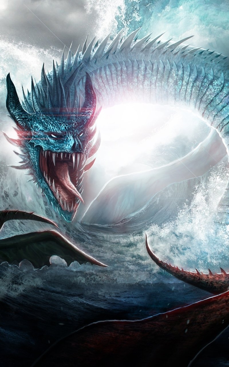 Download Fantasy Dragon Phone Wallpaper